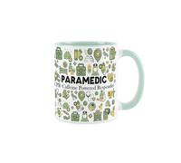 Purely Home Paramedic Mug - Novelty First Responder Ambulance Paramedic Gifts - Tea/coffee Mint Ceramic Cup Present