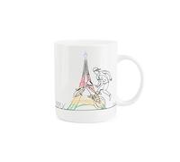 Purely Home Paris BMX Cycling Mug - Sports Competition Commemorative Gift/Present - Tea Coffee Bone China Mug for Sports Fans