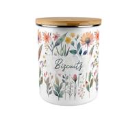 Purely Home Pastel Flowers Extra Large Biscuit Tin