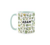 Purely Home Personalised Paramedic Mug - Novelty First Responder Ambulance Paramedic Gifts - Tea/Coffee Mint Ceramic Cup Custom Present
