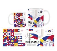 Purely Home Philippines Mug - Flag World Travel Holiday Tea/Coffee Gift Ceramic White Cup