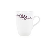 Purely Home Pink Butterfly Mug - Pretty Flying Insects Nature Wildlife Gift - Tea/coffee Ceramic Cup Present