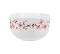 Purely Home Pink Cherry Blossoms Ceramic Bowl - Dinnerware Serving/cereal Bowl