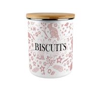 Purely Home Pink Wild Rabbits Extra Large Biscuit Tin