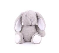 Purely Home Plush Grey Teddy Bunny Gift