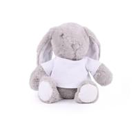 Purely Home Plush Grey Teddy Bunny & T-Shirt Gift