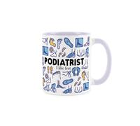 Purely Home Podiatrist Mug - Humorous Foot Surgeon Themed Novelty Gifts - Tea/coffee Hot Drinks Lilac Ceramic Cup Present
