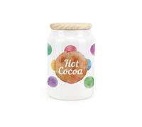 Purely Home - Polka Dots - Hot Chocolate/cocoa Canister - Kitchen Storage Jar
