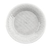 Purely Home Potters Reactive Glaze White Melamine Dinner Plates - Set Of 4