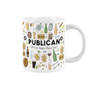 Purely Home Publican Jumbo Mug - Novelty Extra Large Mug Gifts for Pub Owners & Landlords - Ceramic Tea/Coffee Cup