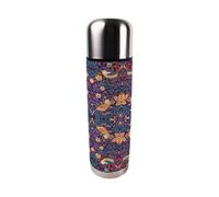 Purely Home Purple Strawberry Thief Large Reusable Thermal Flask