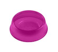 Purely Home Raspberry Pink Melamine Pet Bowl - Large Food Bowl For Dogs