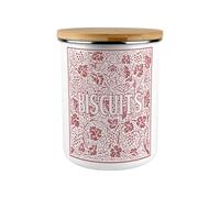 Purely Home Red Oak Leaves & Berries Extra Large Biscuit Tin