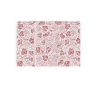 Purely Home Red Oak Leaves & Berries Worktop Saver - Small Textured Glass Chopping Board