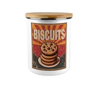 Purely Home Red Retro Extra Large Biscuit Tin
