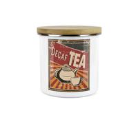 Purely Home - Retro - Decaf Tea Canister - Kitchen Storage Jar (Large)