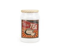 Purely Home - Retro Drinks - Decaf Tea Canister - Kitchen Storage Jar