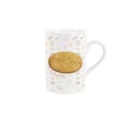 Purely Home Rich Tea Ceramic Mug - Novelty British Biscuits/Cookie Print - Tea Coffee Gift/Present Mug