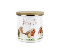 Purely Home - Robins - Decaf Tea Canister - Kitchen Storage Jar (Large)