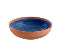 Purely Home Rustic Swirl Indigo Melamine Bowls