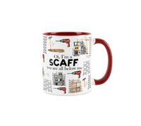 Purely Home Scaffolder Mug Fun Trades Gift - White Coffee/tea Present