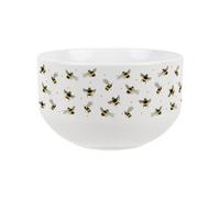 Purely Home Scattered Bees Ceramic Bowl - Dinnerware Serving/cereal Bowl