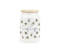 Purely Home - Scattered Bees - Decaf Coffee Canister - Kitchen Storage Jar