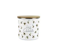 Purely Home - Scattered Bees - Hot Chocolate Canister - Kitchen Storage Jar (Medium)