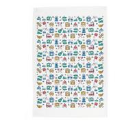 Purely Home Scout Adventures Tea Towel - Cotton Scouting Kitchen Gift - Camping/hiking