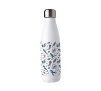 Purely Home Sea Life Stainless Steel Water Bottle - Ocean Themed Coastal Creatures Presents - Double Walled 500ml Metal Hot/Cold Drinks Bottle Outdoor Gifts