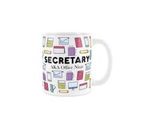 Purely Home Secretary Mug - Humourous Trades Funny Novelty Gift - Hot Drinks White Ceramic Cup Present For Office Workers/secretaries