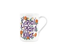 Purely Home Serial Plant Killer Mug - Bone China Style White Mug Coffee/Tea Present Gift