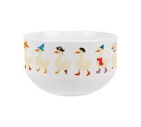 Purely Home Silly Goose Ceramic Bowl - Novelty Dinnerware Serving/cereal Bowl
