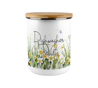 Purely Home Spring Daffodils Dishwasher Tablets Storage Tin