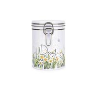 Purely Home Springtime Daffodil Clip-Lid Kitchen Storage Canister - Decaf