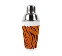 Purely Home Stainless Steel Cocktail Shaker & Strainer 550Ml - Wild Tiger Print