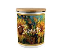 Purely Home Sunflower Impressionism Extra Large Biscuit Tin