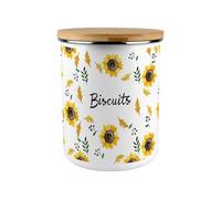 Purely Home Sunflower Print Extra Large Biscuit Tin