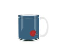 Purely Home Table Tennis Mug - Table Tennis Bar Games/Pub Sports - Ceramic Tea/Coffee Games Gift Cup