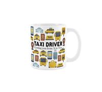 Purely Home Taxi Driver Mug - Humourous Cab Driver Trades Funny Novelty Gift - Tea/coffee Hot Drinks Ceramic Cup Present
