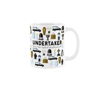 Purely Home Undertaker Mug - Dark Humour Trades Funny Novelty Gift - Tea/Coffee Hot Drinks Ceramic Cup Present for Funeral Directors