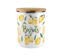 Purely Home Vibrant Lemons Extra Large Biscuit Tin
