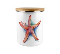 Purely Home Vibrant Starfish Extra Large Biscuit Tin