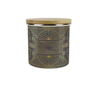 Purely Home Vintage Glamour Storage Canister - Retro Art Deco Hollywood Interiors - 1.2L Enamel Hot Drinks/food Kitchen Storage Container