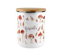 Purely Home Watercolour Mushrooms Extra Large Biscuit Tin