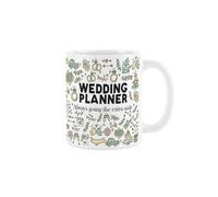 Purely Home Wedding Planner Mug - Humourous Trades Novelty Gift - Tea/coffee White Ceramic Cup Present For Events Organisers