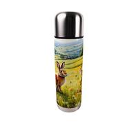 Purely Home Wild Rabbits Large Reusable Thermal Flask
