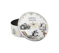 Purely Home Wind in the Willows Cake Tin - Classic Book Themed Gifts - Small Round Metal Storage Container for Baking 18 x 7cm