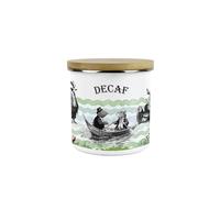 Purely Home Wind in the Willows Decaf Canister - 600ml Enamel Kitchen Storage Container Gifts for Book Lovers