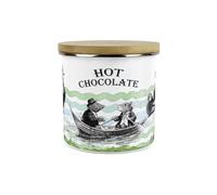 Purely Home Wind in the Willows Hot Chocolate Canister - 1.2L Large Enamel Kitchen Storage Container Gifts for Book Lovers